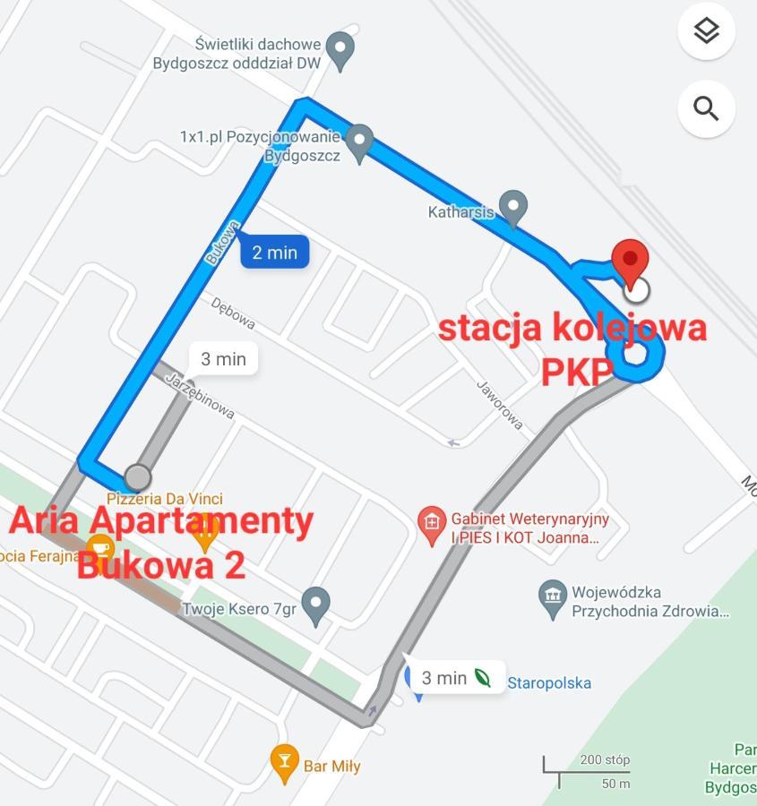 דירות Hejbydgoszcz - Apartament Przy Bukowej מראה חיצוני תמונה